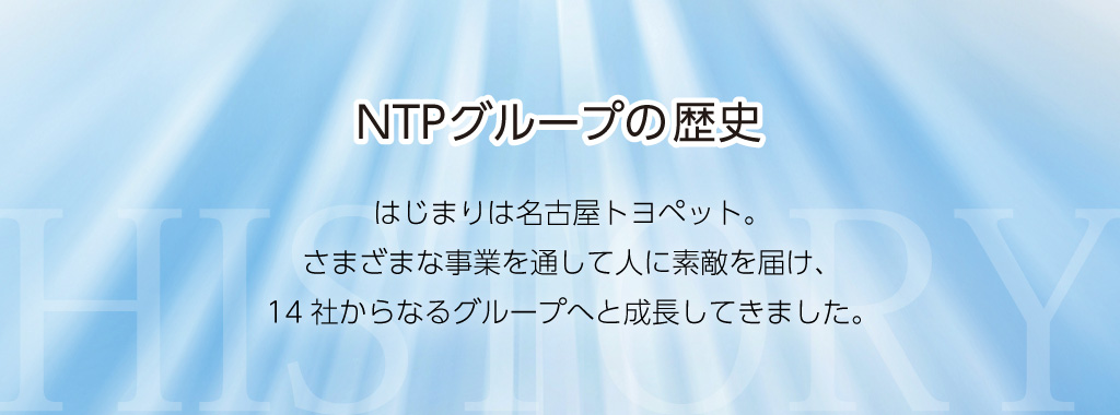 NTPグループの歴史